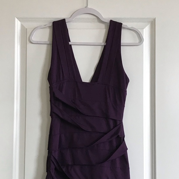 Forever 21 Party Purple Layered Dress - Picture 5 of 6